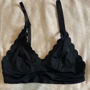 Scalloped bralette